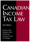 Canadian Income Tax Law, 5th ed.