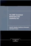The 2007 Annotated Bankruptcy and Insolvency Act by Janis P. Sarra