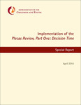 Implementation of the Plecas Review, Part One: Decision Time: Special Report